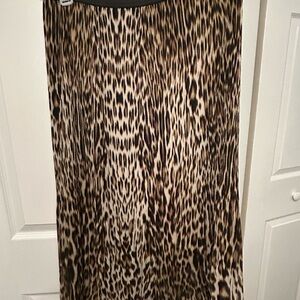 Leopard Print Women's Skirt